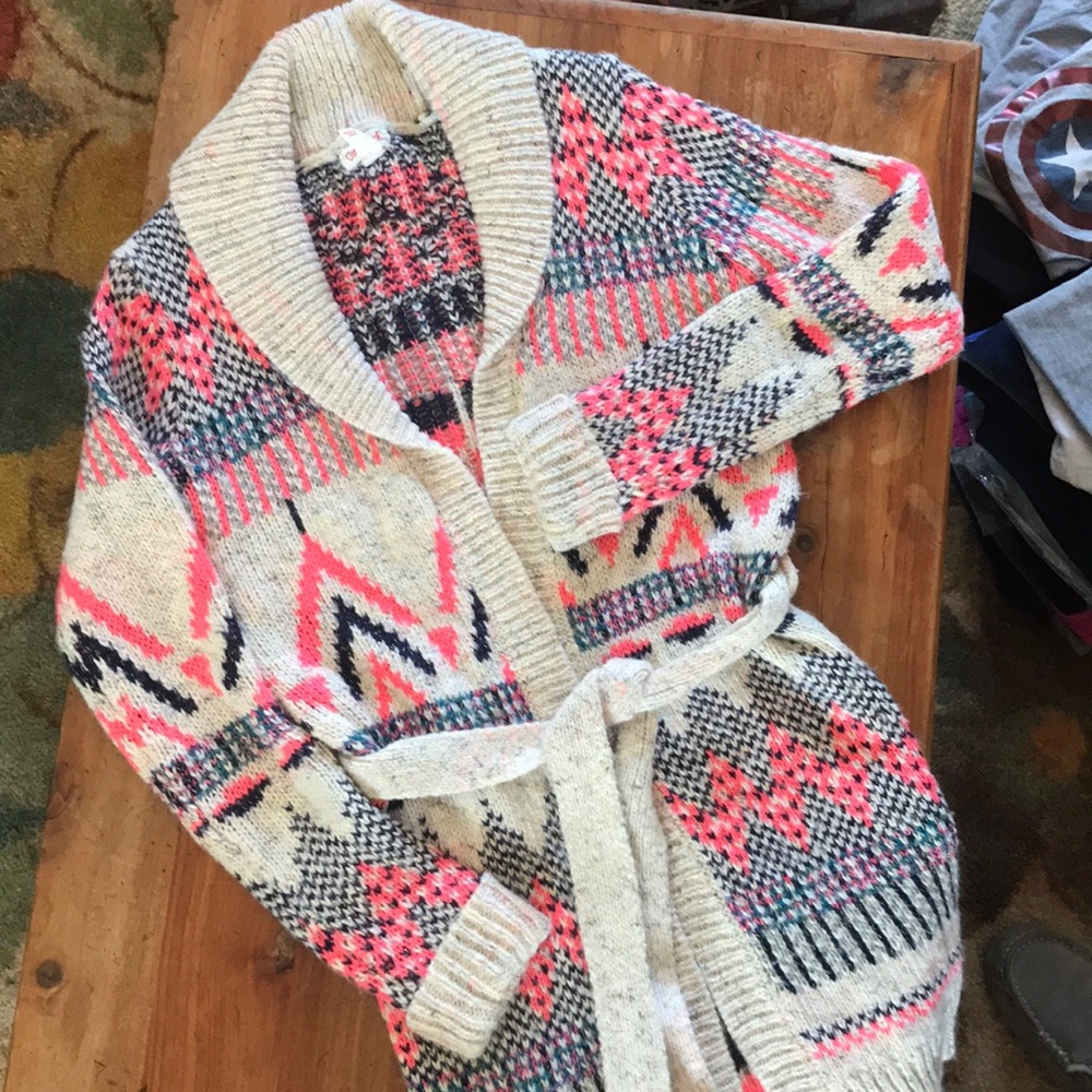 Cat & Jack Girls Shawl Collar Cardigan